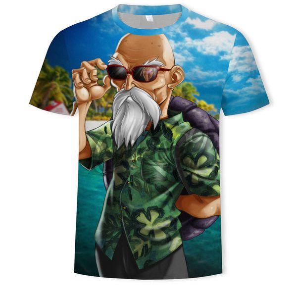 mens designer casual 3d dragon ball printed short sleeve t-shirt, White;black 
mens designer casual 3d dragon ball printed short sleeve t-shirt, White;black