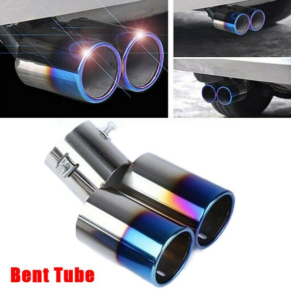 universal one change two double out stainless steel exhaust pipe muffler tail pipe outlet nozzle end
universal one change two double out stainless steel exhaust pipe muffler tail pipe outlet nozzle end