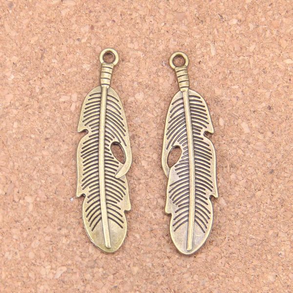 10pcs charms feather 49x13mm antique pendants,vintage bronze jewelry,diy for bracelet necklace, Bronze;silver
10pcs charms feather 49x13mm antique pendants,vintage bronze jewelry,diy for bracelet necklace, Bronze;silver