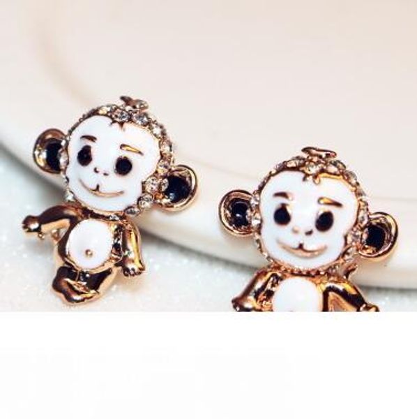 милые животные обезьяна форма серьги для женщин девушки белая эмаль позолоченные старинные серьги ювелирные изделия аксессуары, Golden;silver
милые животные обезьяна форма серьги для женщин девушки белая эмаль позолоченные старинные серьги ювелирные изделия аксессуары, Golden;silver