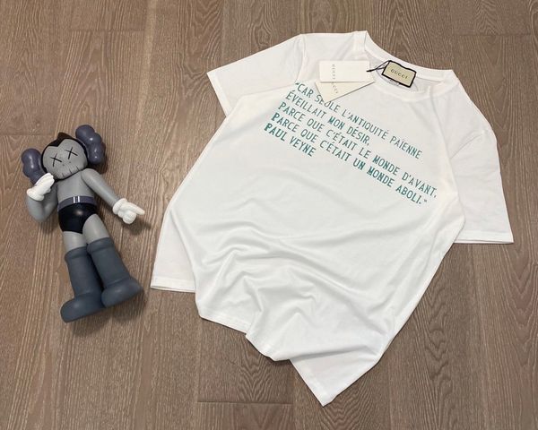 2020 бесплатная доставка горячей продажи designerluxury женщины мужчины tshirt мода повседневная весна-лето тройники высокого качества brand, White
2020 бесплатная доставка горячей продажи designerluxury женщины мужчины tshirt мода повседневная весна-лето тройники высокого качества brand, White