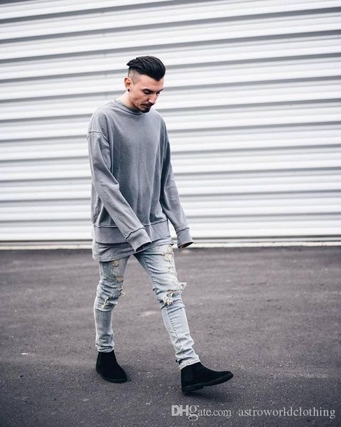 designer solid pullover sweatshirt fashion high street styles mens hoodies burr casual long sleeve clothing, Black
designer solid pullover sweatshirt fashion high street styles mens hoodies burr casual long sleeve clothing, Black