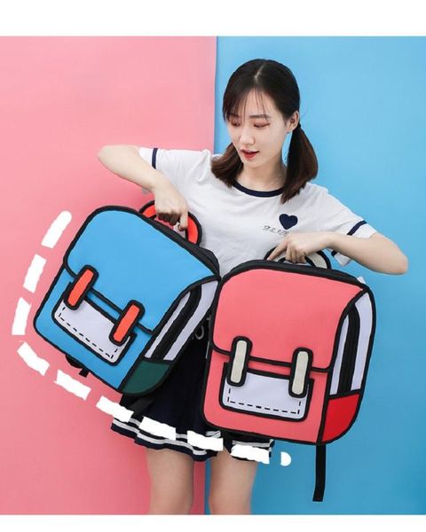 schoolbag canvas casual student backpack fashion hit color middle and high school students backpack tide
schoolbag canvas casual student backpack fashion hit color middle and high school students backpack tide