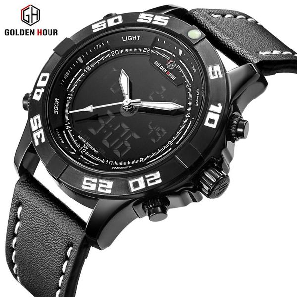 goldenhour fashion men sport watch men watch waterproof wristwatch casual leather strap relogio masculino, Slivery;brown
goldenhour fashion men sport watch men watch waterproof wristwatch casual leather strap relogio masculino, Slivery;brown