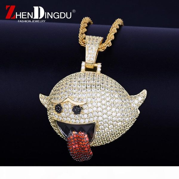 мужского летающего дух emoji красного iced хип-хоп подвеска с теннисом цепь цвета золота bling ювелирных изделий кубического цирконом ожерел, Silver
мужского летающего дух emoji красного iced хип-хоп подвеска с теннисом цепь цвета золота bling ювелирных изделий кубического цирконом ожерел, Silver