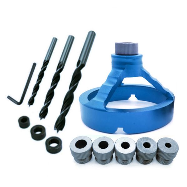 aluminum alloy 90 degree drill guide 5/6/7/8/9/10mm drill bit hole puncher locator jig stainless steel bushing woodworking tools 
aluminum alloy 90 degree drill guide 5/6/7/8/9/10mm drill bit hole puncher locator jig stainless steel bushing woodworking tools