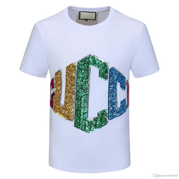 men's t-shirt fashion men's wear designer short-sleeved luxury cotton short-sleeved brand t-shirt size -3xl, White;black
men's t-shirt fashion men's wear designer short-sleeved luxury cotton short-sleeved brand t-shirt size -3xl, White;black