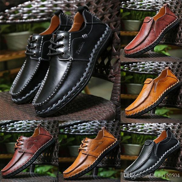 genuine leather luxury designer brand male casual shoes lace-up or slip-on men's suit shoe dress shoes zapatos drivers loa, Black
genuine leather luxury designer brand male casual shoes lace-up or slip-on men's suit shoe dress shoes zapatos drivers loa, Black