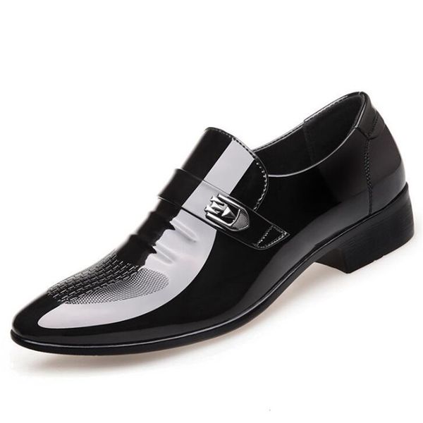 2019new fashion business dress men classic leather men's suits fashion slip on dress shoes men oxfords wedding shoestrend authe, Black
2019new fashion business dress men classic leather men's suits fashion slip on dress shoes men oxfords wedding shoestrend authe, Black
