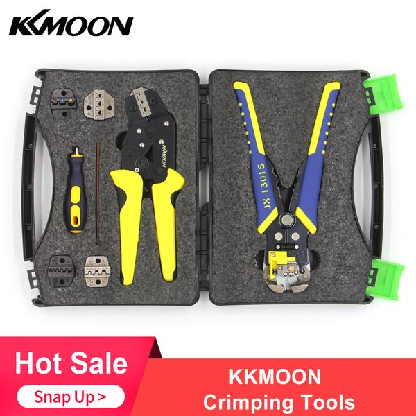 kkmoon crimping tool multifunctional wire stripper professional wire crimpers engineering ratcheting terminal pliers cutter
kkmoon crimping tool multifunctional wire stripper professional wire crimpers engineering ratcheting terminal pliers cutter