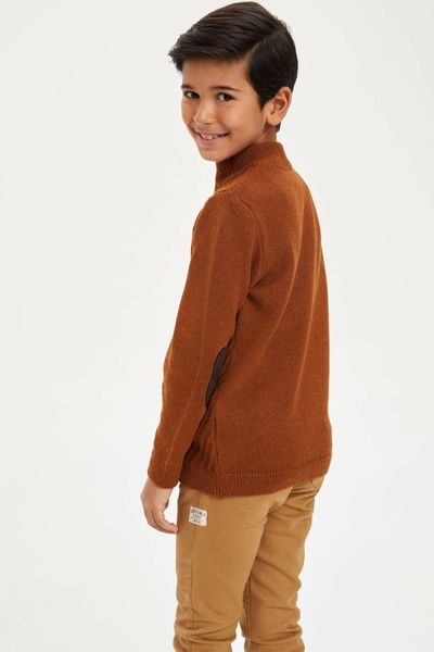 defacto autumn boy fashion turtleneck pullover kids children causal long sleeves knitted sweater boys comfort - l0529a619wn, White
defacto autumn boy fashion turtleneck pullover kids children causal long sleeves knitted sweater boys comfort - l0529a619wn, White