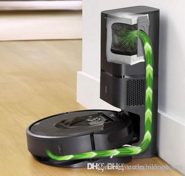 Outlet official new arrival irobot roomba i7 robotic vacuum cleaner with automatic dirt di po al and wi fi connectivity ale