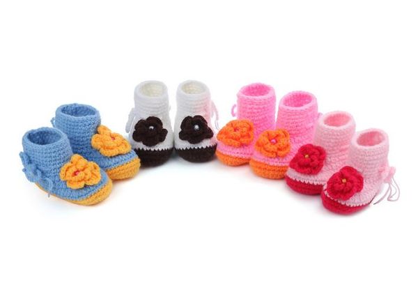 10 pairs/lot fashion soft baby boys girls flowers manual knit toddler high boots children's crib shoes 11cm wholesale
10 pairs/lot fashion soft baby boys girls flowers manual knit toddler high boots children's crib shoes 11cm wholesale