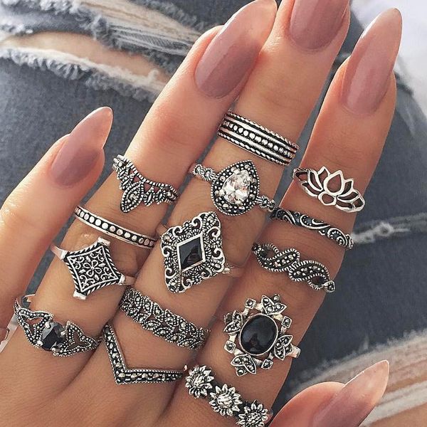 hippie bohemian boho stainless steel rings set for mistress gift women fashion accesories 2019, Golden;silver
hippie bohemian boho stainless steel rings set for mistress gift women fashion accesories 2019, Golden;silver