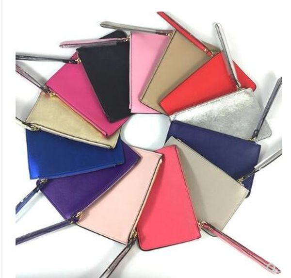 brand designer wallets wristlet women coin purses clutch bags zipper pu design wristlets, Red;black
brand designer wallets wristlet women coin purses clutch bags zipper pu design wristlets, Red;black