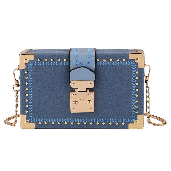 bag for women 2020 new fashion lock box small square bag korean version of the rivet chain wild shoulder shoulder
bag for women 2020 new fashion lock box small square bag korean version of the rivet chain wild shoulder shoulder