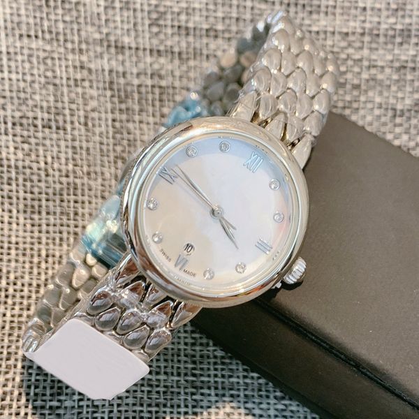 business women elegant watch silver deville stainless steel quartz watch fashion small wristwatch lady casual dress watches, Slivery;brown
business women elegant watch silver deville stainless steel quartz watch fashion small wristwatch lady casual dress watches, Slivery;brown