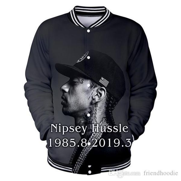 nipsey hussle mens jackets spring zipper 3d printed rip outerwear mens lilpeep rapper baseball uniform mens clothes, Black;brown
nipsey hussle mens jackets spring zipper 3d printed rip outerwear mens lilpeep rapper baseball uniform mens clothes, Black;brown