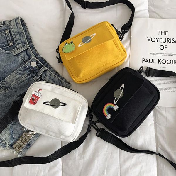 women's bag outdoor zipper canvas messenger bag sport rainbow hip hop teenager girls travel phone purse torebka damska
women's bag outdoor zipper canvas messenger bag sport rainbow hip hop teenager girls travel phone purse torebka damska