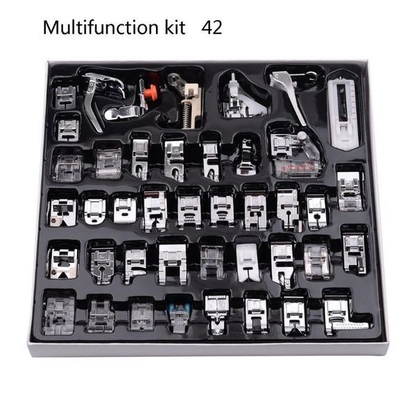 42/48/52/62pcs mini sewing machine presser foot feet for brother singer sewing presser feet braiding blind stitch darning tools, Black
42/48/52/62pcs mini sewing machine presser foot feet for brother singer sewing presser feet braiding blind stitch darning tools, Black