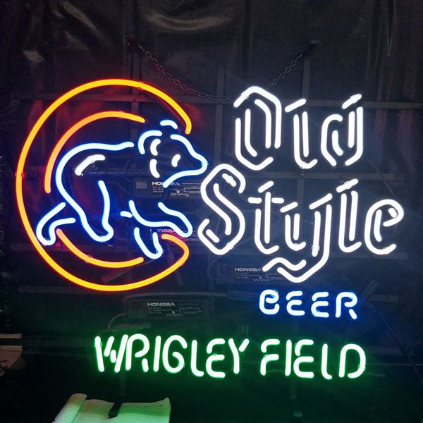 old style beer wriglery field led glass tube neon signs lamp lights advertising display bar decoration sign metal frame 17'' 20�
old style beer wriglery field led glass tube neon signs lamp lights advertising display bar decoration sign metal frame 17'' 20�