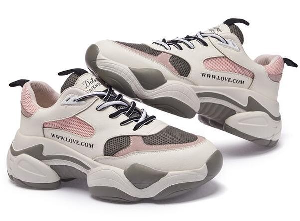 breathable women's heavy soled casual running shoes 2019 women girl ladies training sneakers fashionable casual shoes comfortable boot, White;red
breathable women's heavy soled casual running shoes 2019 women girl ladies training sneakers fashionable casual shoes comfortable boot, White;red