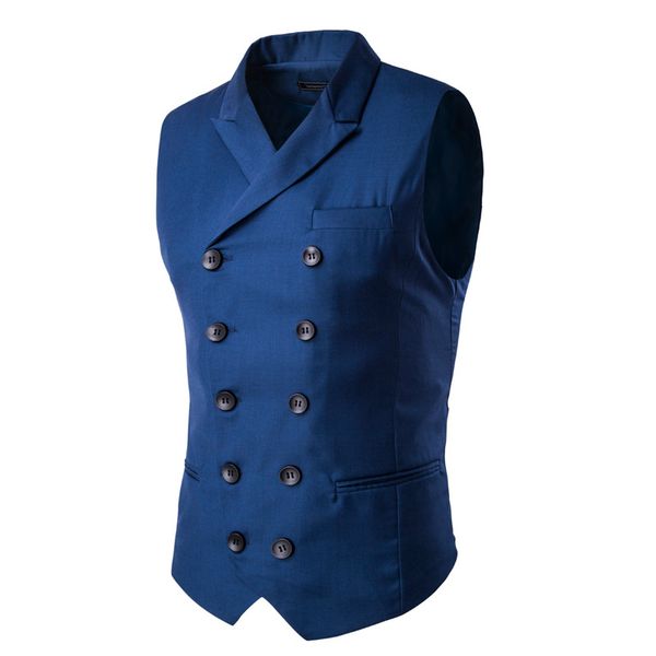 mens fashion korean waistcoat men slim fit double breasted sleeveless suit vest plus size 4xl 5xl summer casual short blue vest, Black;white
mens fashion korean waistcoat men slim fit double breasted sleeveless suit vest plus size 4xl 5xl summer casual short blue vest, Black;white
