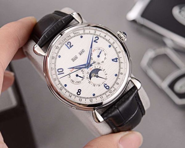 explosions luxury men's watches, 42mm dial,automatic mechanical movement ,genuine leather strap,waterproof watch,delivery, Slivery;brown
explosions luxury men's watches, 42mm dial,automatic mechanical movement ,genuine leather strap,waterproof watch,delivery, Slivery;brown