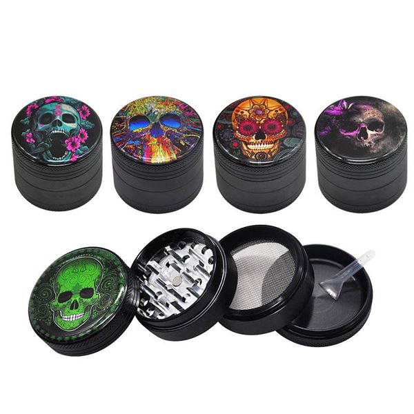 Череп Printed 4 В 1 алюминиевого сплава металла Херб Grinder Миллс Tobacco специй Grinder дробилка с свободной Скребок
Череп Printed 4 В 1 алюминиевого сплава металла Херб Grinder Миллс Tobacco специй Grinder дробилка с свободной Скребок
