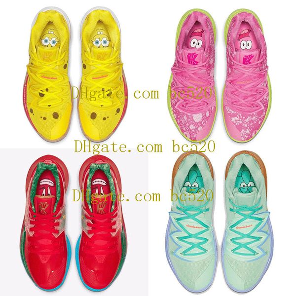 new mens kyrie 5 5s patricks stars squidwards basketball shoes nickelodeon 20th sponge bob irving low 2 2s mr. krabs plankton sneakers 40-46
new mens kyrie 5 5s patricks stars squidwards basketball shoes nickelodeon 20th sponge bob irving low 2 2s mr. krabs plankton sneakers 40-46