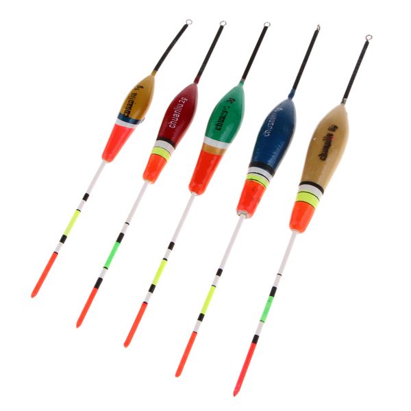 5pcs fishing floats and bobbers, balsa wood floats oval stick floats for crappie panfish walleyes, mixed sizes
5pcs fishing floats and bobbers, balsa wood floats oval stick floats for crappie panfish walleyes, mixed sizes