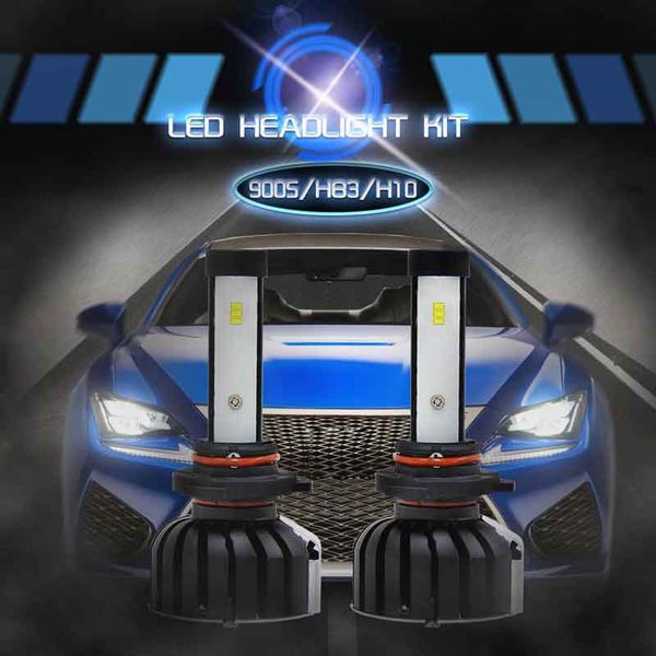 2pcs 9005 h10-hb3 led headlight bulb kit 80w 6000k 8000lumens extremely brigh yellow fog light bulbs quick heat dissipation
2pcs 9005 h10-hb3 led headlight bulb kit 80w 6000k 8000lumens extremely brigh yellow fog light bulbs quick heat dissipation