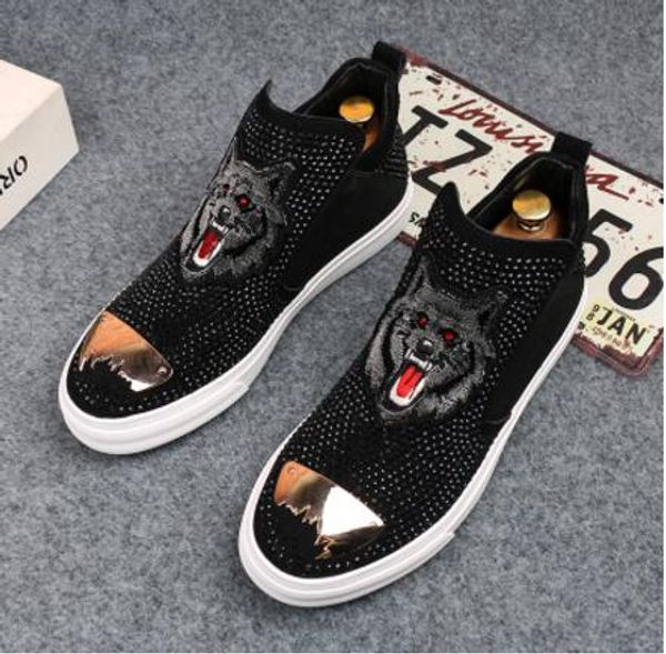 Top Quality Designer Men Shoes Sequins Flat Loafers Platform Flats Shoes Male Homecoming Prom Wedding Dress Prom Boyfriend Shoes
Top Quality Designer Men Shoes Sequins Flat Loafers Platform Flats Shoes Male Homecoming Prom Wedding Dress Prom Boyfriend Shoes