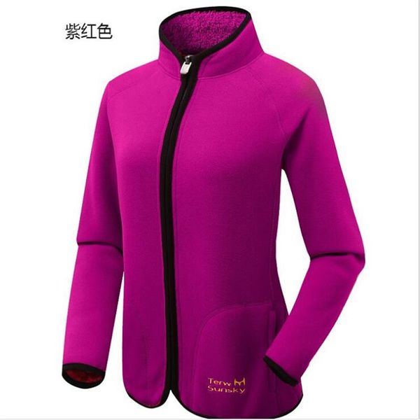 new winter terwsunsky female outdoor thickening velvet reversible fleece windproof jackets tr037, Blue;black
new winter terwsunsky female outdoor thickening velvet reversible fleece windproof jackets tr037, Blue;black