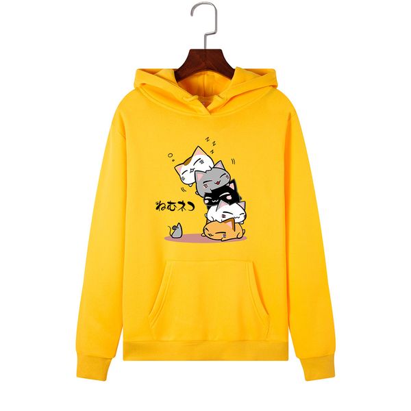 singrain women kawaii cat hoodies plus size autumn animal hooded sweatshirt warm fashion streetwear winter cute cartoon hoddies, Black
singrain women kawaii cat hoodies plus size autumn animal hooded sweatshirt warm fashion streetwear winter cute cartoon hoddies, Black