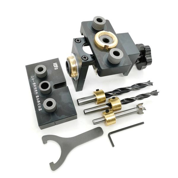 woodworking hole puncher locator drilling guide locator kit wood dowel jig pocket hole drill bit for carpentry tool
woodworking hole puncher locator drilling guide locator kit wood dowel jig pocket hole drill bit for carpentry tool