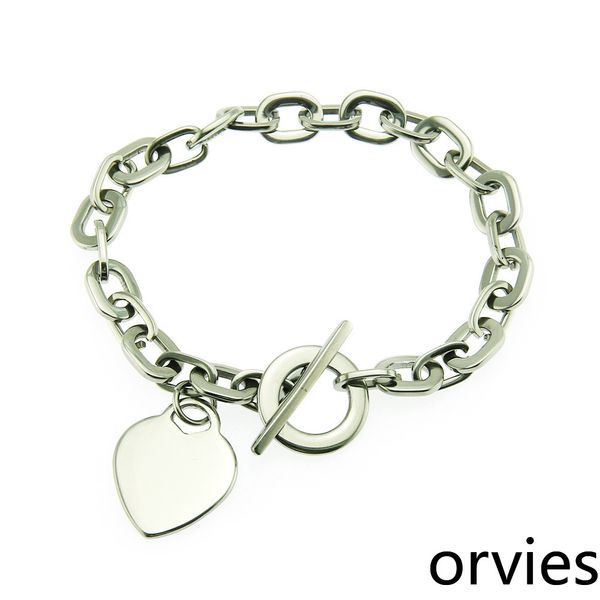 domineering retro stainless steel men's and women's bracelet smooth geometric oval silver bracelet accessories, Black
domineering retro stainless steel men's and women's bracelet smooth geometric oval silver bracelet accessories, Black