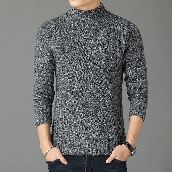 men's sweaters autumn winter cotton warm men sweater male turtleneck solid color casual slim fit knitted pullovers coat, White;black
men's sweaters autumn winter cotton warm men sweater male turtleneck solid color casual slim fit knitted pullovers coat, White;black