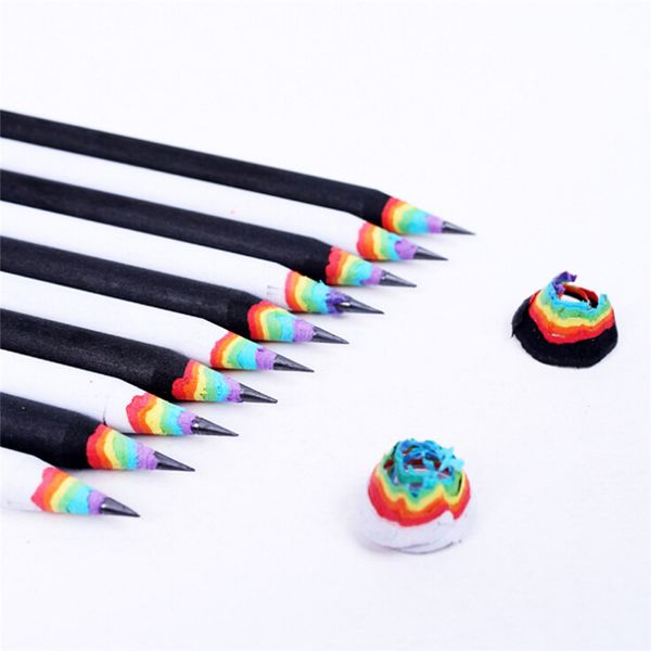 50pcs 2b pencil rainbow pencils black and white wood set school office stationery for students a30
50pcs 2b pencil rainbow pencils black and white wood set school office stationery for students a30