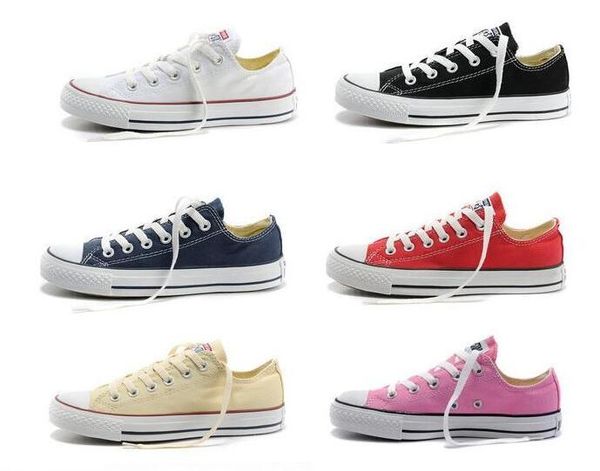 new size35-46 new low-& high-women's men's star canvas shoes 15 colors laced up casual shoes sneaker shoes retail 2019, Black
new size35-46 new low-& high-women's men's star canvas shoes 15 colors laced up casual shoes sneaker shoes retail 2019, Black