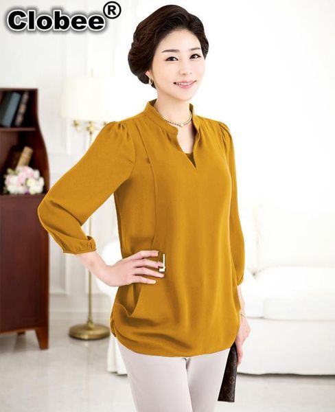 tunic 2020 red plus size 6xl middle-aged women chiffon blouse shirt plus size long sleeve loose shirt blusas femme social, White
tunic 2020 red plus size 6xl middle-aged women chiffon blouse shirt plus size long sleeve loose shirt blusas femme social, White