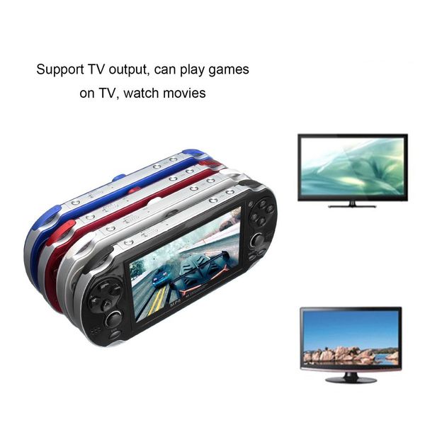4.3 inch hd portable handheld game players mp5 8gb support for camera video e-book gba games tf card built-in microphone
4.3 inch hd portable handheld game players mp5 8gb support for camera video e-book gba games tf card built-in microphone