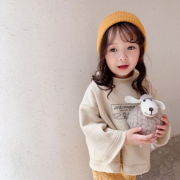 kids loose leisure hoodies sweatshirt 2019 new autumn winter pure color girl high-necked cloth letters girl with fleece, Black
kids loose leisure hoodies sweatshirt 2019 new autumn winter pure color girl high-necked cloth letters girl with fleece, Black