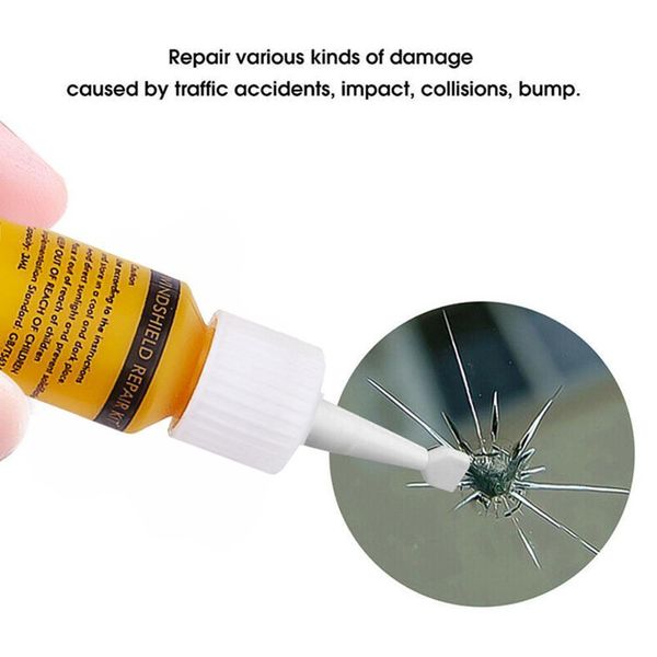 

car windshield repair kits window repair diy windscreen glass scratch crack restore resin window screen polishing tool