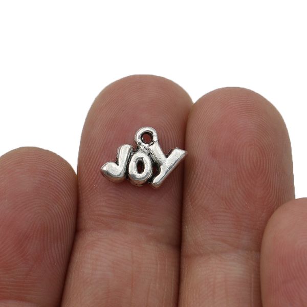 jakongo silver plated joy charm pendants for jewelry making bracelet diy accessories 12x10mm 20pcs, Bronze;silver
jakongo silver plated joy charm pendants for jewelry making bracelet diy accessories 12x10mm 20pcs, Bronze;silver