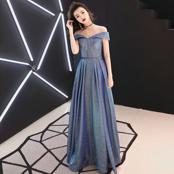 blue off shoulder evening party dress bling sequins formal dress women full length prom gown a-line mesh vestidos, Red
blue off shoulder evening party dress bling sequins formal dress women full length prom gown a-line mesh vestidos, Red