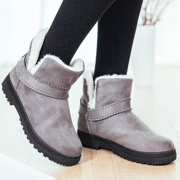 snow boots woman winter ankle botas boots non-slip flat booties keep warm ladies fashion sheepskin shoes women casual shoes dhf535
snow boots woman winter ankle botas boots non-slip flat booties keep warm ladies fashion sheepskin shoes women casual shoes dhf535