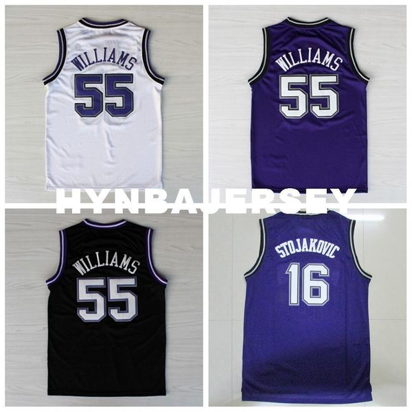 #55 williams jersey, white purple black retro basketball jersey, #16 peja stojakovic stitched purple jersey ncaa college, Black;blue
#55 williams jersey, white purple black retro basketball jersey, #16 peja stojakovic stitched purple jersey ncaa college, Black;blue