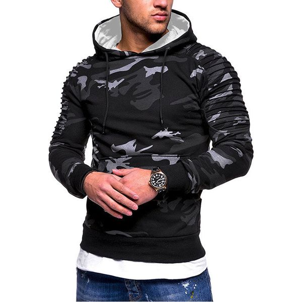 new fashion camo hoodies men's winter slim hoodie warm hooded sweatshirt co coat outwear autumn winter men casual overcoat, Black
new fashion camo hoodies men's winter slim hoodie warm hooded sweatshirt co coat outwear autumn winter men casual overcoat, Black