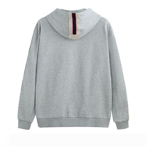 gray luxury italy designer fashion brand new hooded zip-up sweatshirt with logo stripe men's hoodies women sweatshirts man clothing, Black
gray luxury italy designer fashion brand new hooded zip-up sweatshirt with logo stripe men's hoodies women sweatshirts man clothing, Black